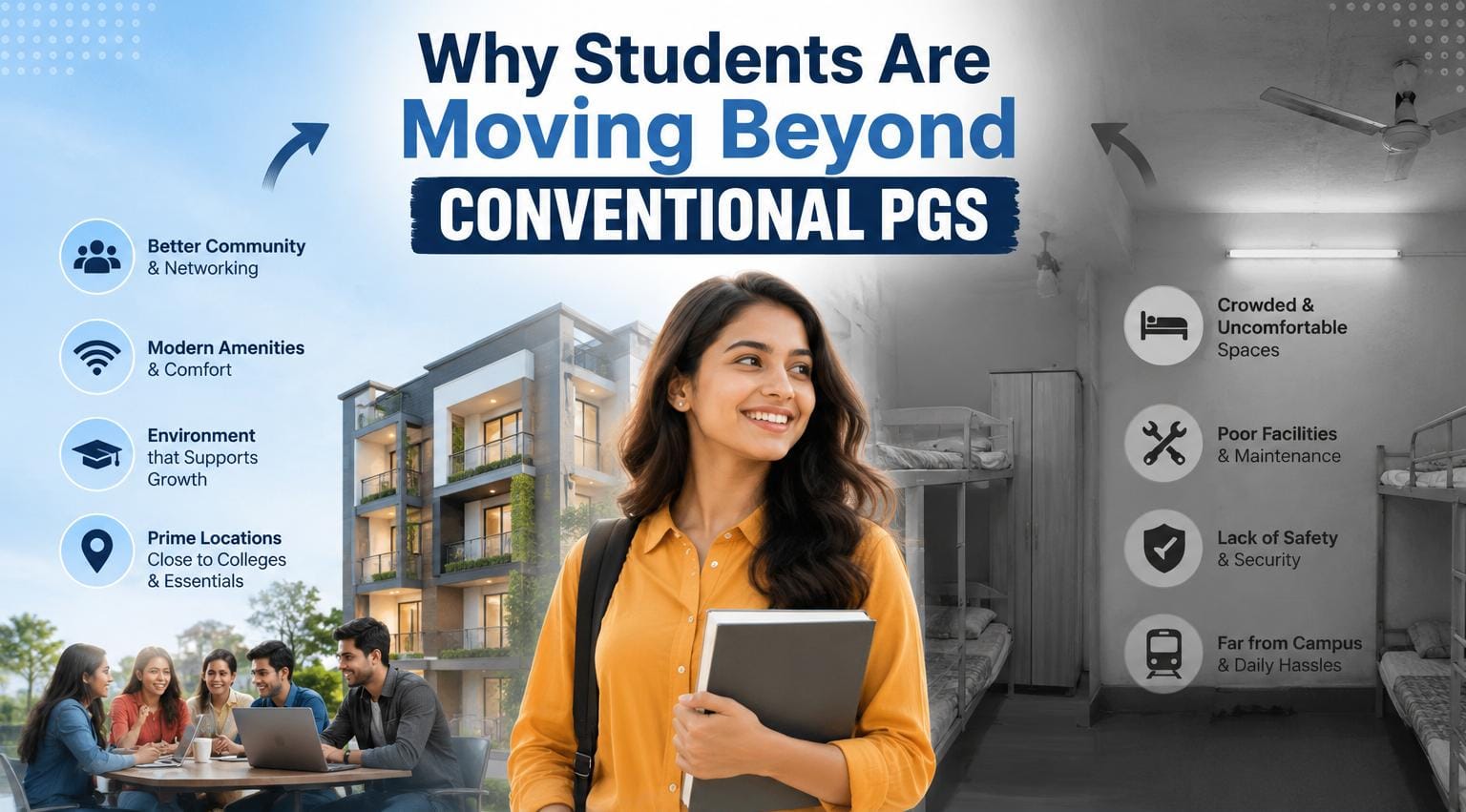 Why Students Are Moving Beyond Conventional PGs